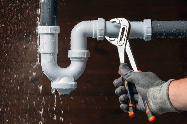 Professional Pipe Repair technician working in Hydetown, PA